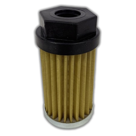 Main Filter Hydraulic Filter, replaces FLOW EZY P338100, Suction Strainer, 125 micron, Outside-In, Brass Mesh MF0062072